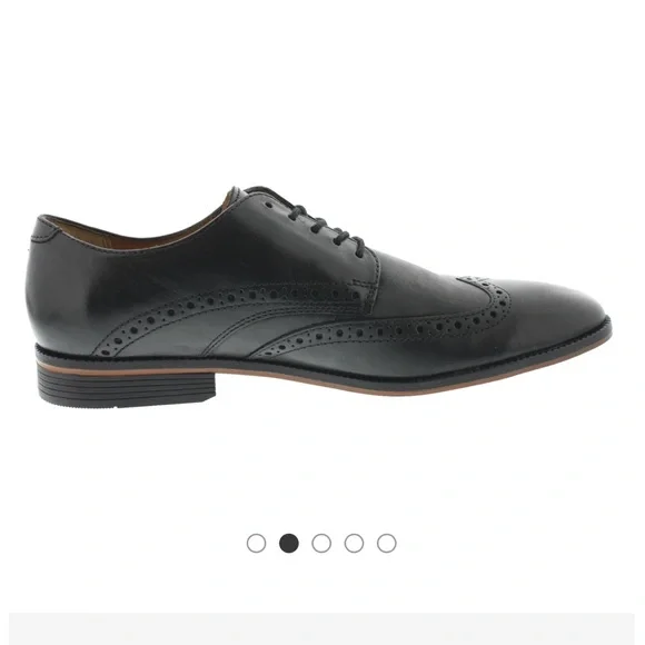 Clarks | Shoes | Clarks Mens Gellar Wingtip Leather Shoes 3m  display picture 3